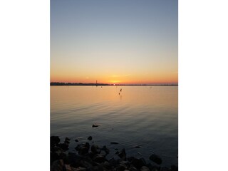 Sonnenuntergang Hafenenfahrt