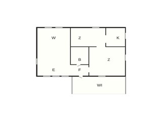 Vakantiehuis Laholm Grondplan 9