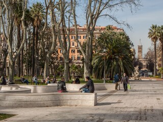 Die Piazza Vittorio Emanuele II.