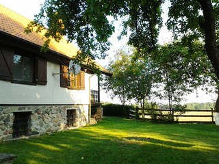 Ferienhaus Gartenseite