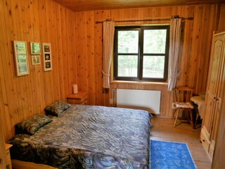 Schlafzimmer 1 im Erdgeschoss