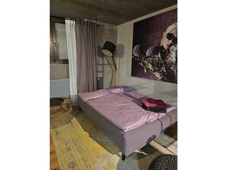 sleeping couch, 140 cm, in the living room