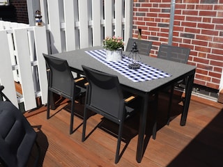 Wohnung Seehund - Terrasse