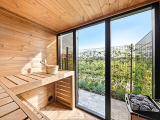 hochwertige Gartensauna