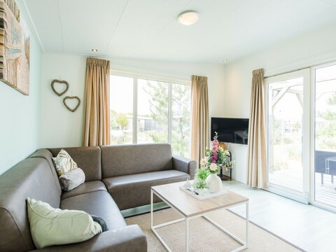 Vakantiepark Stijlvol chalet vlakbij het strand