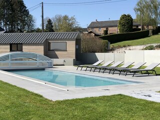 Maison de vacances Somme-Leuze Enregistrement extérieur 4
