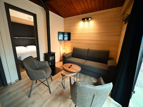 Ferienhaus Chalet in Belgien mit herrlicher Aussicht