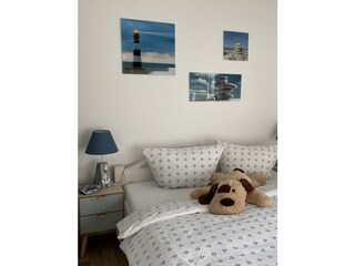 Schlafzimmer mit neuen Matratzen
