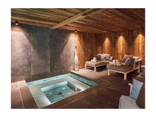 Chalet Megève Schwimmbad 40
