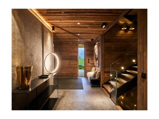 Chalet Megève Wohnzimmer 12