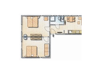 Ferienwohnung Baltrum Grundriss 7