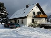 Haus im Winter