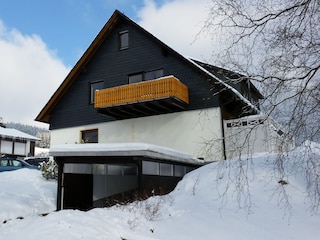 Ferienhaus Winterberg Außenaufnahme 7