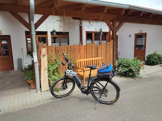 Radfahrer sind herzlich willkommen