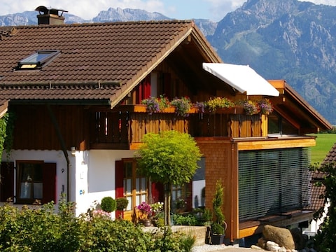 Appartement de vacances Maison Aggenstein avec Vue sur la Montagne