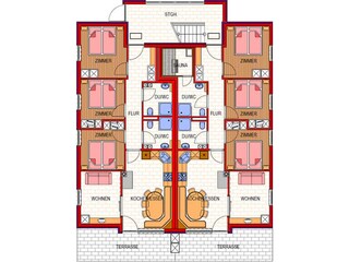 Apartamento de vacaciones Königsleiten Plano de planta 4