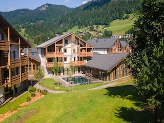 Appartement Megève Buitenaudio-opname 6