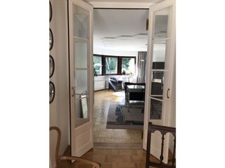 Küche Durchgang ins Wohnzimmer