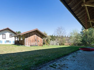 Haus und Freisitz Seitenansicht
