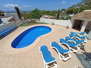Views to the pool