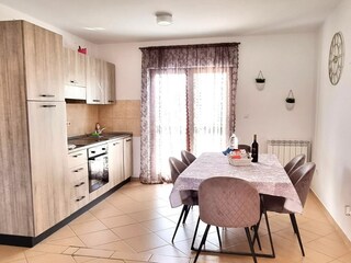 Apartment Privlaka Ausstattung 8