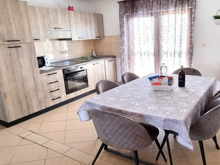 Apartment Privlaka Ausstattung 9