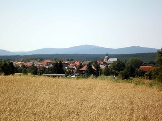 Hasselfelde mit dem Brocken