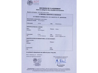 Appartamento per vacanze Cleebourg Documento 28