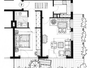 Appartamento per vacanze Oberstdorf Pianta del piano 13