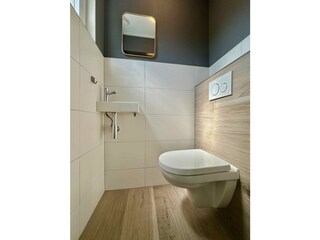 Toilette unten