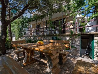 Ferienhaus Zastražišće Außenaufnahme 9