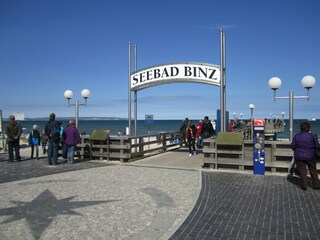 Seebad Binz mit Seebrücke