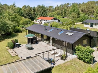 Ferienhaus Rønde Außenaufnahme 3