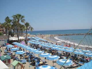 San Lorenzo al mare, ein schöner Badeort mit Sandstrand