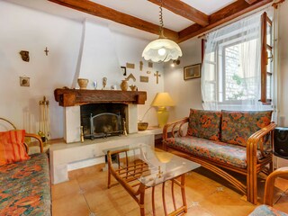 Ferienhaus Osor Wohnzimmer 18