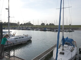 Der Hafen von Horumersiel