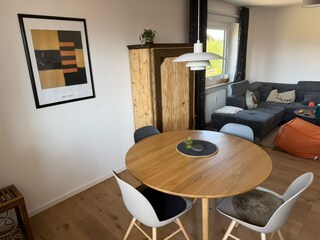 Wohnzimmer Blick vom Balkon