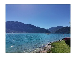 Vakantieappartement Unterach am Attersee Buitenaudio-opname 12