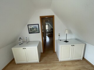 Blick aus Schlafzimmer in Diele
