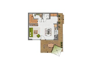 Casa de vacaciones Olpenitz Plano de planta 21