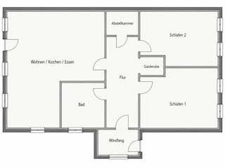 Ferienwohnung Norddorf Grundriss 25