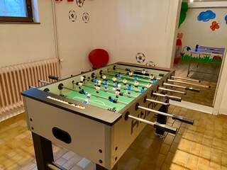 Kicker und Tischtennis