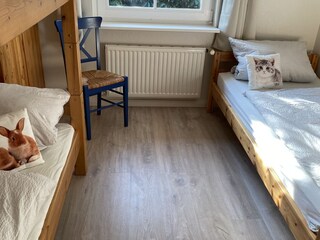 Etagenbett plus Einzelbett