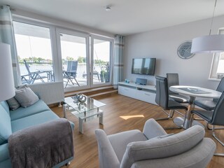 Apartment Kappeln Wohnzimmer 13