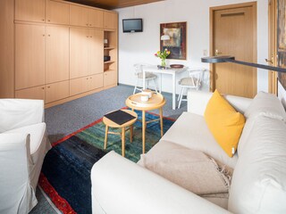 Wohnzimmer-Schlafzimmer