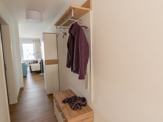 Flur mit Garderobe