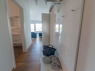 Flur mit Garderobe