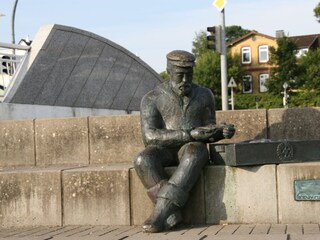 Fischer am Hafen