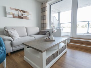 Wohnraum mit Blick auf die Schlei