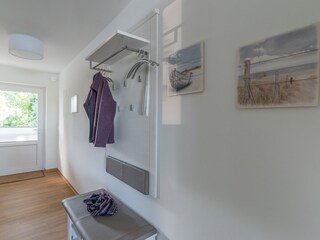 Flur mit Garderobe